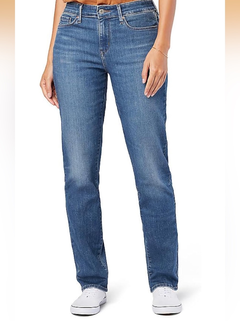 Levi’s Signature Mid Rise Straight Jeans